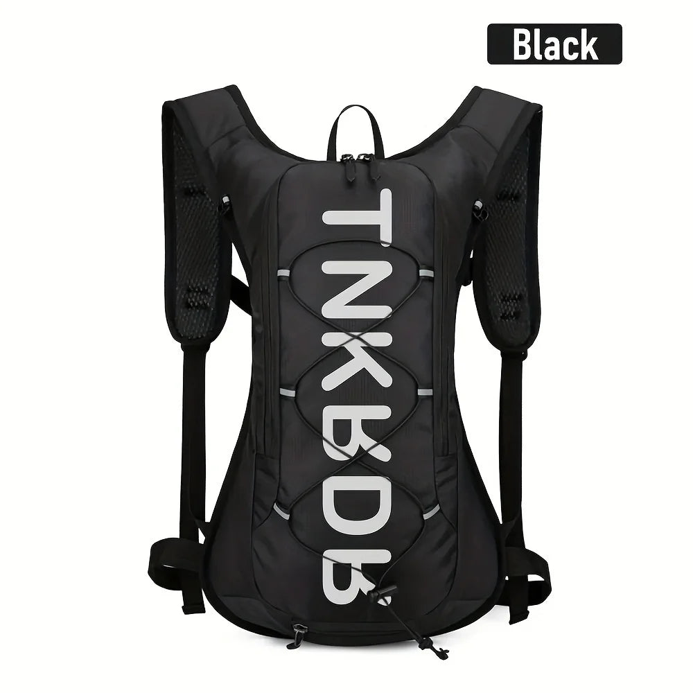 Road bike mountain sports backpack with water bag large capacity for helmet