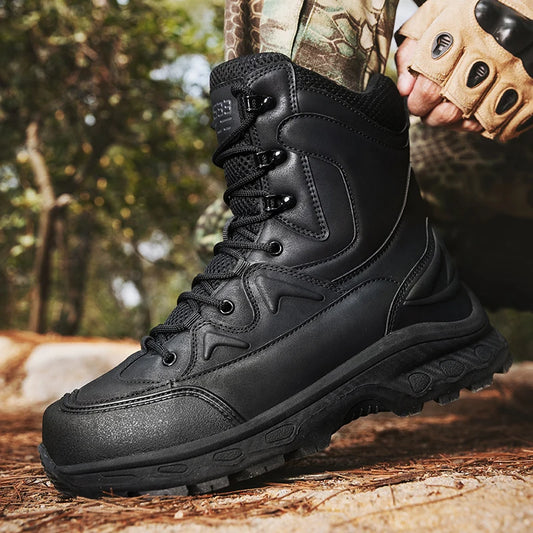 Men's hiking boots outdoor combat walking