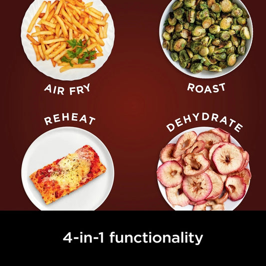 Air Fryer Pro XL 6.5QT Nonstick Basket 4-in-1 Air Crisp Technology