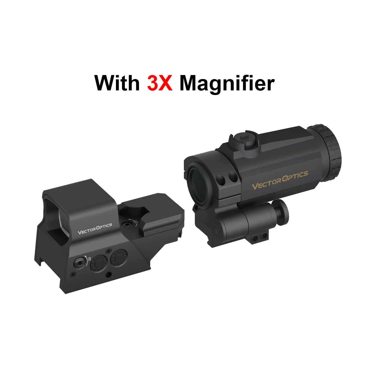 Omega 1x Tactical Reflex 8 Reticle Red Dot Sight Scope for .223 AK74 12ga