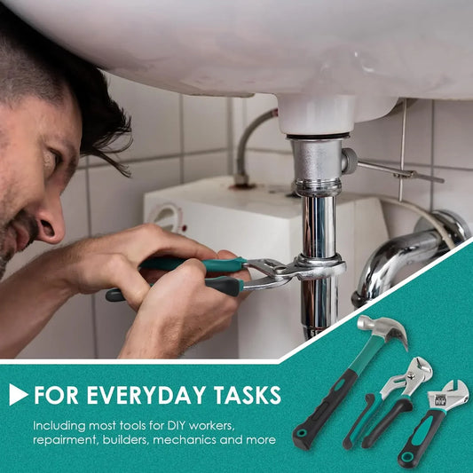 198 Piece Tool Box, Ratchet Socket Tool Set, Screwdriver Set