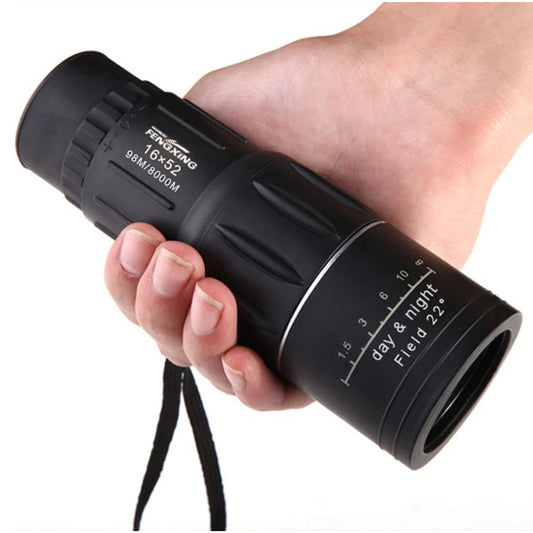 16x52 Portable Monocular Telescope 66M/8000M Zoom