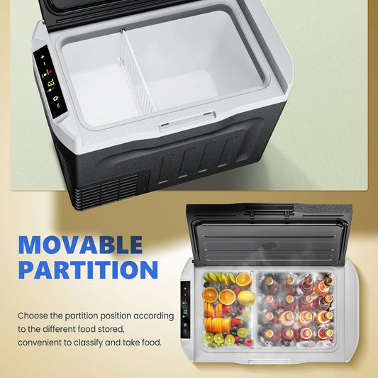 Portable 20/30L Car Refrigerator Compressor Mini Fridge Freezer Cooler I