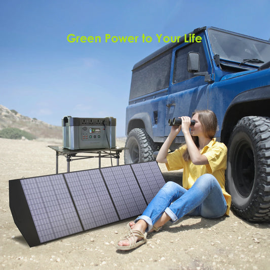 60W-200W Mobile Foldable Solar Panel Charger