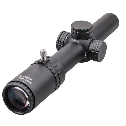 1-6x24 BDC (MOA) Ballistic Reticle Rifle Scope Center Dot Illuminated