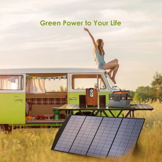 60W-200W Mobile Foldable Solar Panel Charger