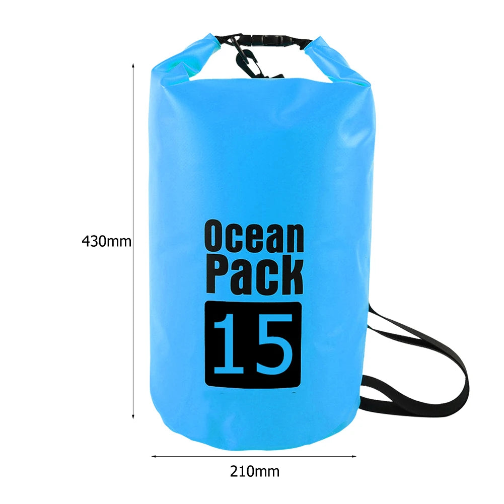 15-2L Swimming Waterproof Dry Bag  IPX6 Waterproof Bag