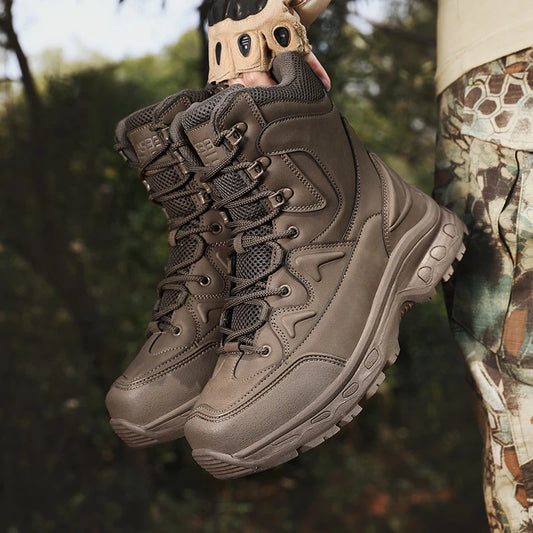Men's hiking boots outdoor combat walking