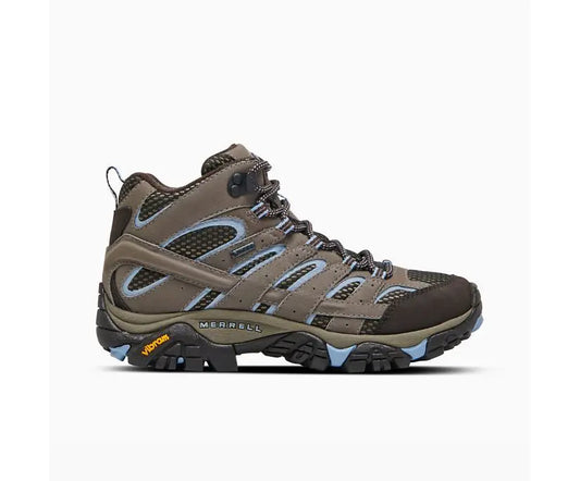 Moab 2 Mid Gtx Womens Shoes Size 10.5, Color: Brindle