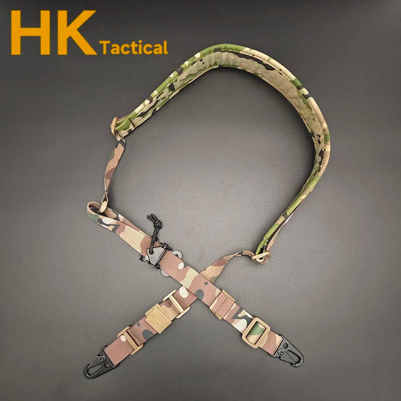 Tactical Sling Modular Gun Sling Removable 2 Point / 1 Point 2.25"