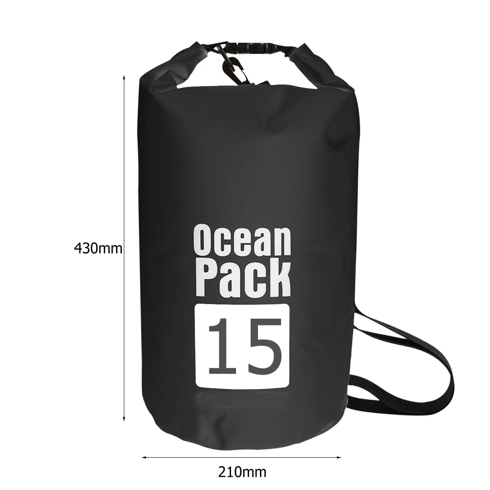 15-2L Swimming Waterproof Dry Bag  IPX6 Waterproof Bag