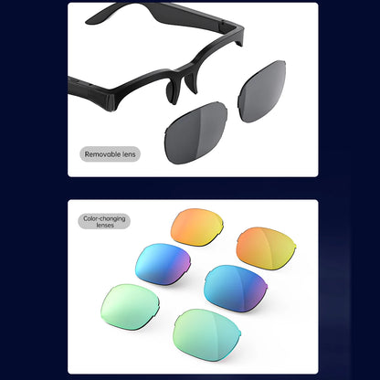 Smart Glasses AI Translator Hands-Free Music & Calls BT Sunglasses
