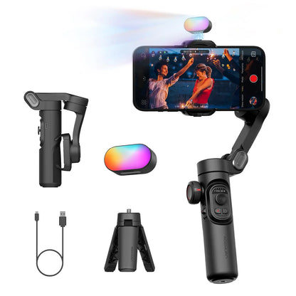 Smart XE 3-Axis Handheld Gimbal Stabilizer for Smartphone Face Tracking  Vlog Live Streaming