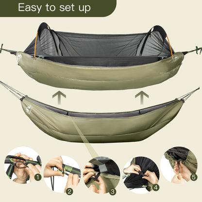 Hammock Underquilts Sleeping Bag Single Insulated Under Blanket 4 Seasons Lightweight