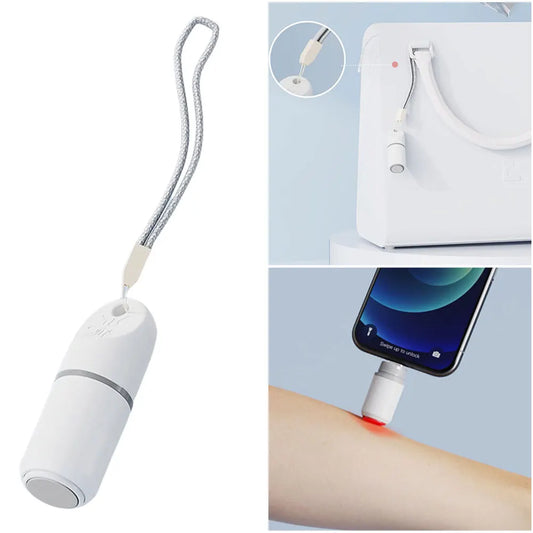Electronic Mosquito Bite Pen Anti-Itch Pen for Adult/Kids (for Apple Plug 2pcs)