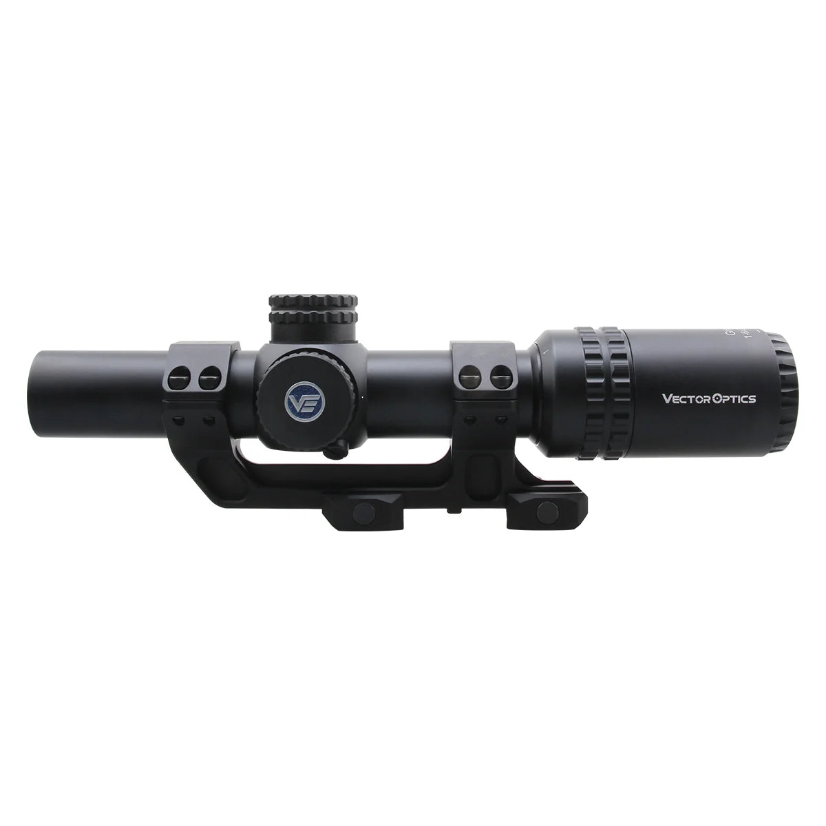 1-6x24 BDC (MOA) Ballistic Reticle Rifle Scope Center Dot Illuminated