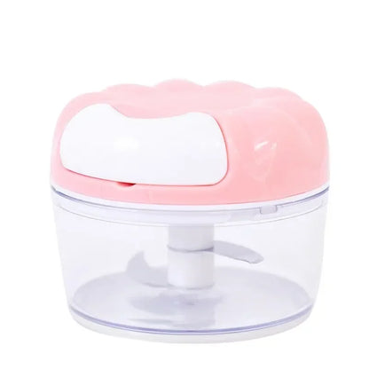Small Garlic Grinder Manual Multi-function Garlic Chopper Crusher Press Food Vegetables