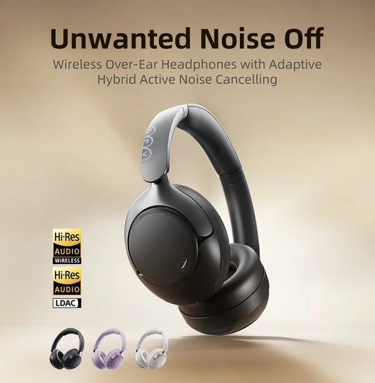 Pro ANC Wireless Headphone Noise Canceling  with LDAC Bluetooth 5.4
