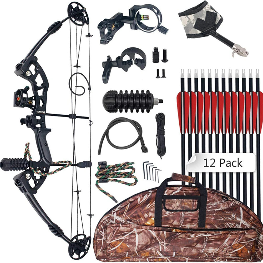 Battleship X Compound 30-60 lb Bow and Arrow Set
