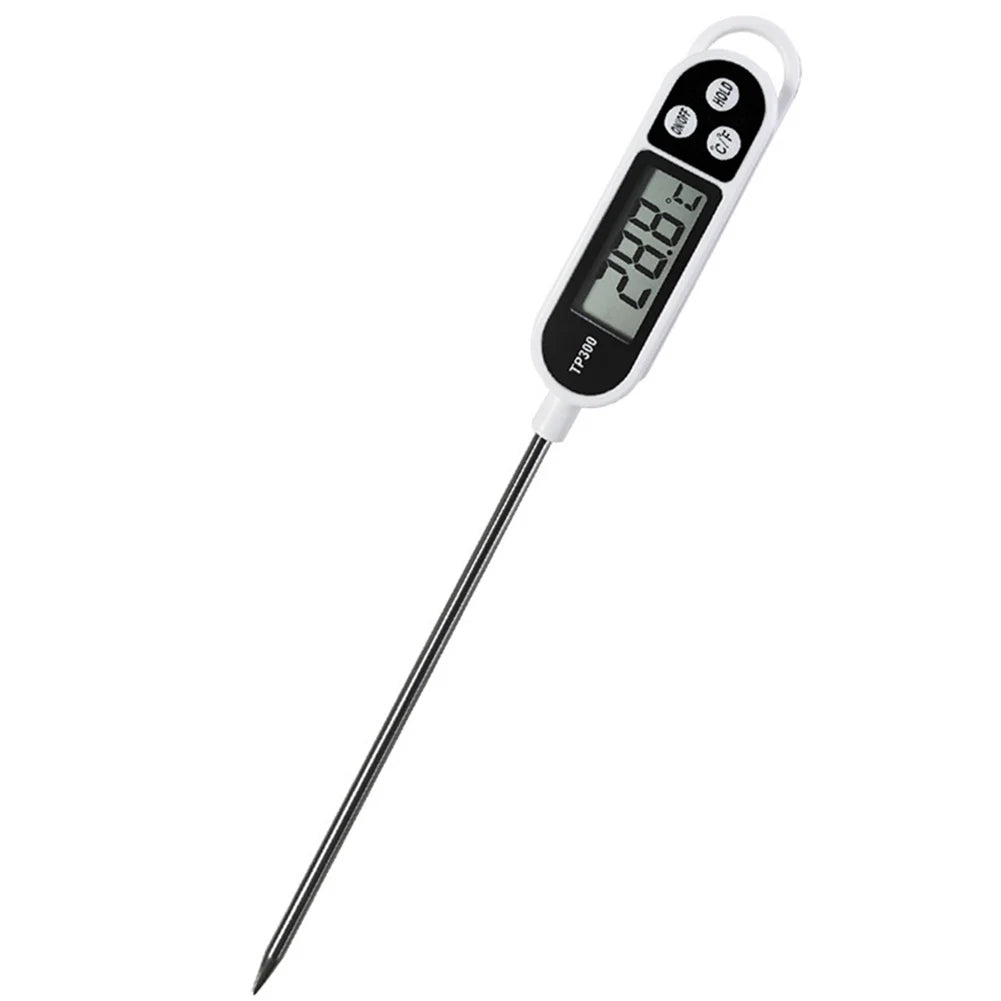 Electronic Food Thermometer Instant Read Meat Thermometer LCD Display Digital
