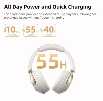 Pro ANC Wireless Headphone Noise Canceling  with LDAC Bluetooth 5.4