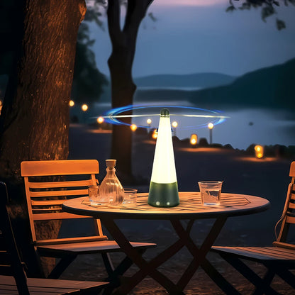Portable Mosquito Repellent Fan with LED Light USB Rechargeable
