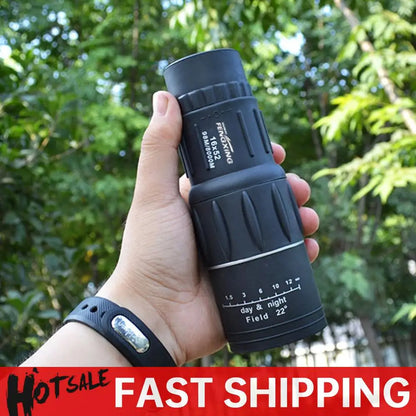 16x52 Portable Monocular Telescope 66M/8000M Zoom