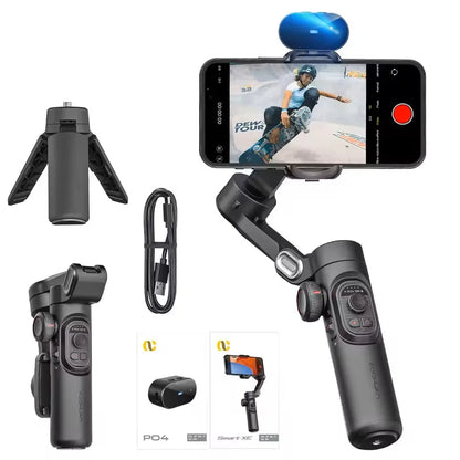 Smart XE 3-Axis Handheld Gimbal Stabilizer for Smartphone Face Tracking  Vlog Live Streaming
