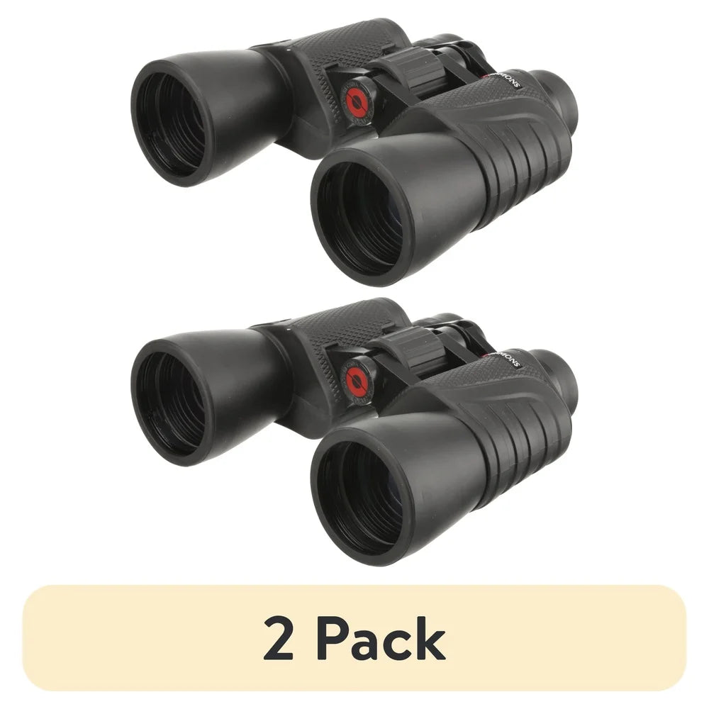 10x50mm Binoculars High Power Durable Rubber Armor 2-pack