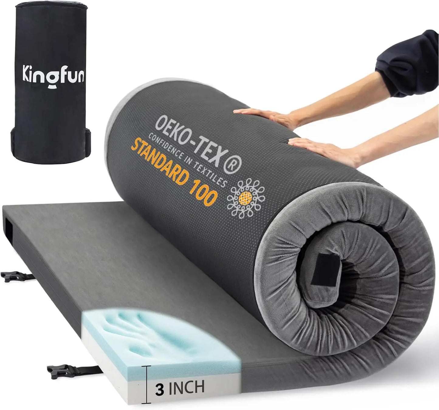 Comfortable camping sleeping mat