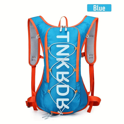 Road bike mountain sports backpack with water bag large capacity for helmet