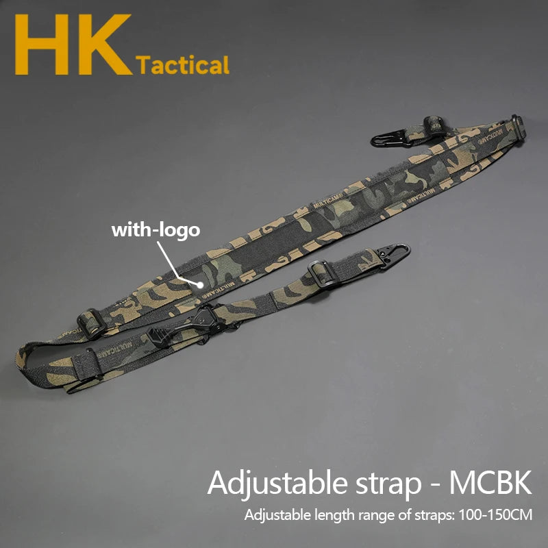 Tactical Sling Modular Gun Sling Removable 2 Point / 1 Point 2.25"