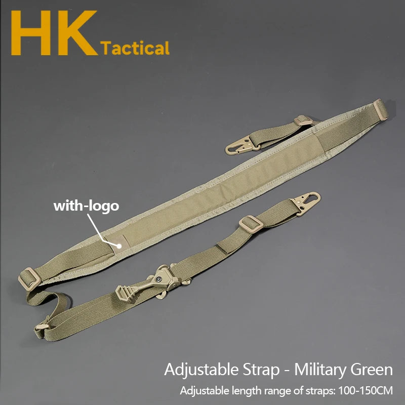 Tactical Sling Modular Gun Sling Removable 2 Point / 1 Point 2.25"