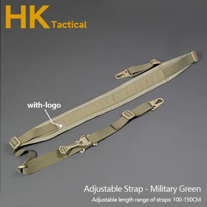 Tactical Sling Modular Gun Sling Removable 2 Point / 1 Point 2.25"