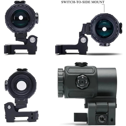 Holographic Collimator Sight 558+G33/G45 Red Dot Optic Sight W/20mm Rail Mounts&Quick Detach Lever