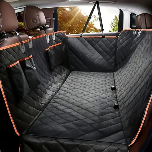 Pet Car Seat Cover for Pets 100% Waterproof Seat Cover Scratch Durable Soft Back Seat Cover for Cars Truck