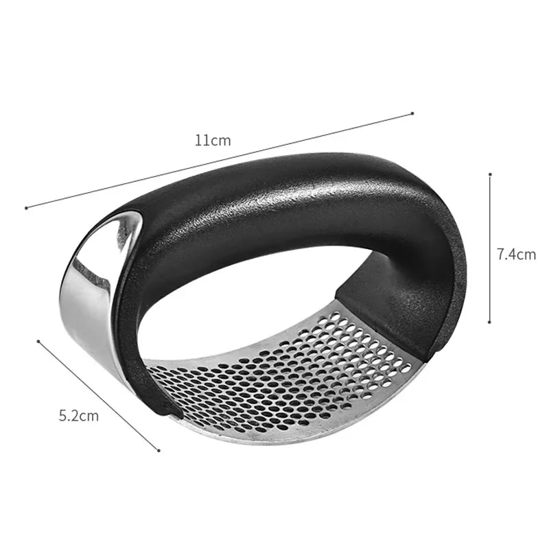 Small Garlic Grinder Manual Multi-function Garlic Chopper Crusher Press Food Vegetables
