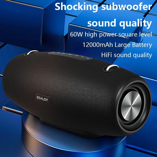 Wireless Speaker WithShoulder Strap,Outdoor,Waterproof,Portable