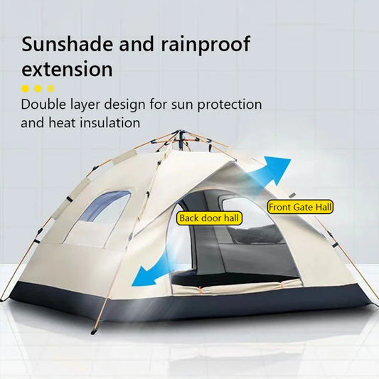 Automatic Quick-opening Tent  Tent Two doors & two windows