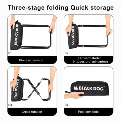 Portable Outdoor Small Bench High Load-Bearing Folding Chair