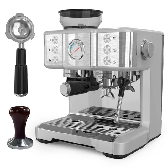 SEJOY CM7000 Espresso Machine with Built-in Grinder Fully Automatic Coffee Maker 20 Bar Professional  Milk Frother