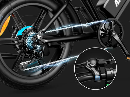 Adults Electric 1000W Motor Bicycle 48V 20AH 20“ Tire