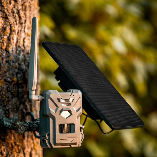 Trail Cam Solar Panel 360° Rotation Build Solar Battery Charger Kit
