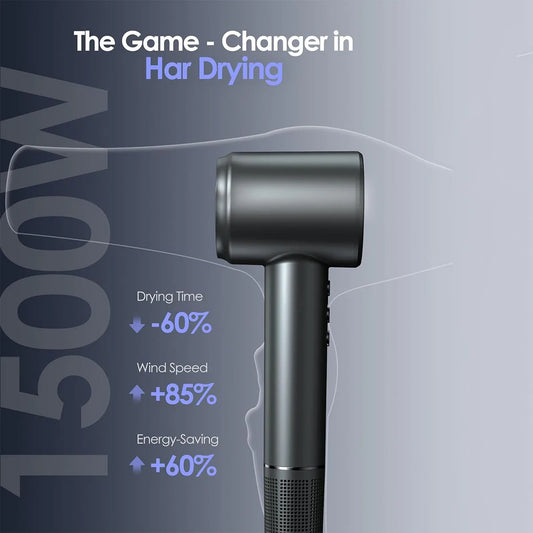 High Speed Hair Dryer 120000RPM Brushless Negative Ions