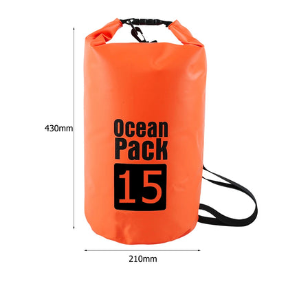 15-2L Swimming Waterproof Dry Bag  IPX6 Waterproof Bag