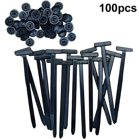 Nylon Heavy Duty Zip Ties Self-Locking  Cable Tie Buckle Fastening Strap for Fenders Engine Guards