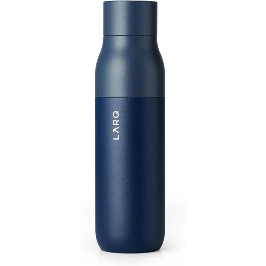 17 oz - Self-Cleaning and Insulated Stainless Steel Water Bottle with UV Water Purifier