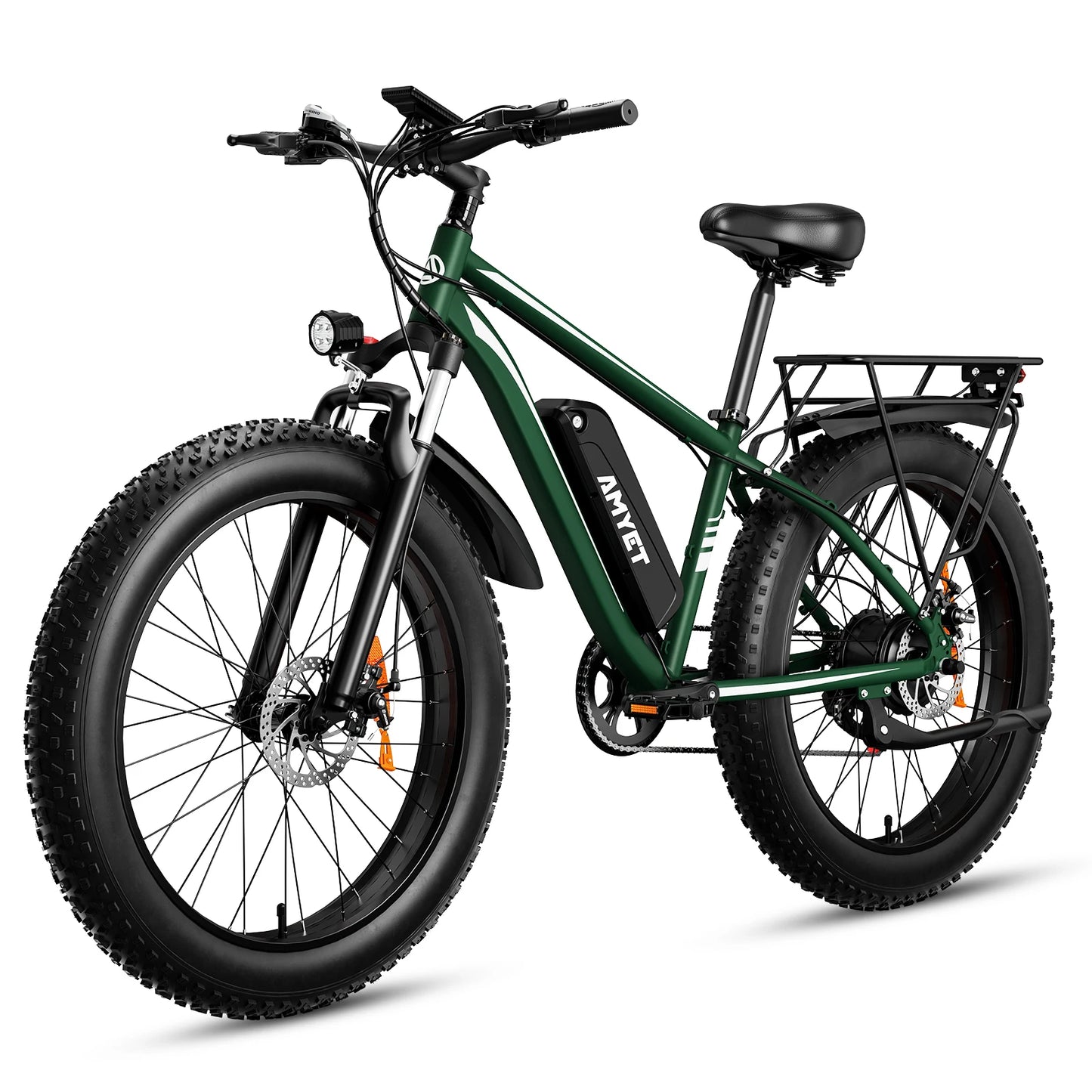 Electric Bike for Adults 1000W Electric Bicycle 48V 15AH E Bike 26" Fat Tire Mountain 31mph Dual Shock Absorber