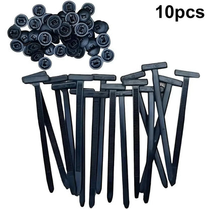 Nylon Heavy Duty Zip Ties Self-Locking  Cable Tie Buckle Fastening Strap for Fenders Engine Guards