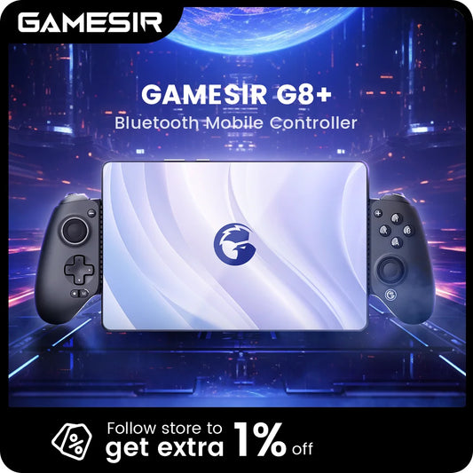 G8 Plus Bluetooth Gamepad Controller for Nintendo Switch, Android Phone, Tablets, iPhone, iPad, PC